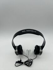 Fones de ouvido supra-auriculares SOL REPUBLIC Tracks V10 HD com fio, preto com fones de ouvido prata comprar usado  Enviando para Brazil
