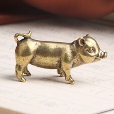 Brass pig figurine for sale  Shipping to Ireland