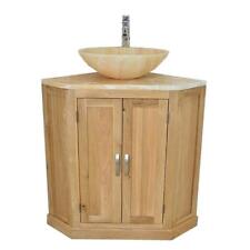 Solid oak bathroom for sale  BIRKENHEAD