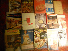 Vintage cookbooks phamplets for sale  Williamsburg