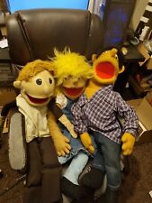 Vintage Teaching Puppets Ventriloquist living puppets Dummy 90cm tall for sale  Shipping to South Africa