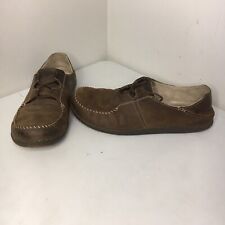 Olukai Honua Para Hombre Talla 14 Zapatos de Cuero Marrón/Deslizantes con Cordones Convertibles segunda mano  Embacar hacia Argentina