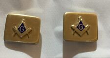 Masonic square cufflinks for sale  LIVERPOOL