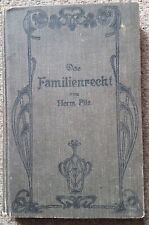 Buch 1900 familienrecht gebraucht kaufen  Löhne