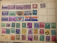 1930s Postage Stamp Collection Album Modern Collector Whitman Many World Stamps, used for sale  Shipping to South Africa