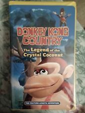 Donkey Kong Country VHS The Legend Of The Crystal Coconut 1997 nelvana Séville comprar usado  Enviando para Brazil
