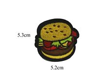 Burger badges fabric for sale  LONDON