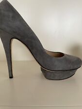 High heels grau gebraucht kaufen  Schwerin