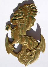 Insigne metal ancien d'occasion  Castries