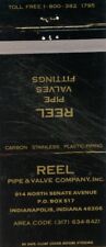 Livro de fósforos Reel Pipe and Valve Company, Indianápolis, Indiana, usado comprar usado  Enviando para Brazil