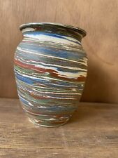 Swirl pottery vase for sale  Roy