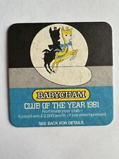 Babycham club year for sale  WAKEFIELD