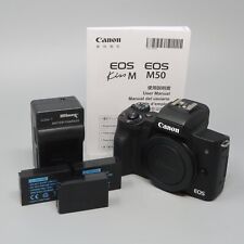 Câmera Sem Espelho Canon EOS M50 24.1 MP - Preta (Somente o Corpo), usado comprar usado  Enviando para Brazil
