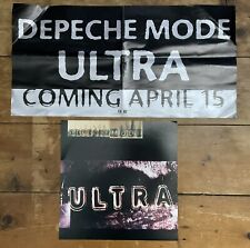 Usado, DEPECHE MODE Original 1997 ULTRA Reprise Pôster Promocional Loja de Discos + Plano comprar usado  Enviando para Brazil
