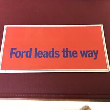 Ford leads way for sale  NEWTON ABBOT