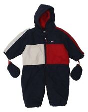 Macacão com capuz Tommy Hilfiger bebê meninos 9-12 meses azul marinho colorblock AW12 comprar usado  Enviando para Brazil