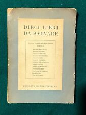 Dieci libri salvare usato  Arezzo