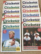 Cricketer magazine 1993 for sale  TONBRIDGE