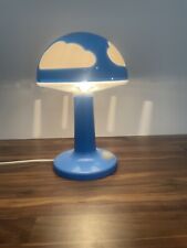 Ikea Skojig lampa niebieska grzyb chmura lampa vintage na sprzedaż  Wysyłka do Poland