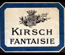 Echantillon etiquette kirsch d'occasion  Baugy