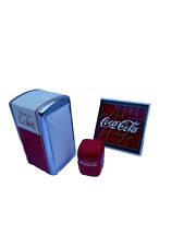 Coca-Cola Napkin Dispenser, Salt&Pepper, Trivet Set for sale  Shipping to South Africa