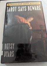 Tarot mówi, że uważaj w twardej oprawie dla młodych ludzi fikcja Betsy Byars wycofana biblioteka na sprzedaż  Wysyłka do Poland