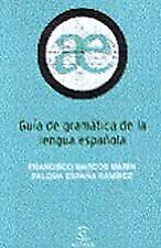 GUIA DE GRAMATICA DE LA LENGUA ESPANOLA (EDIÇÃO ESPANHOLA) Por Francisco Marcos comprar usado  Enviando para Brazil