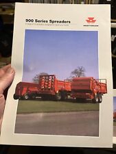 Rare Massey Ferguson MF 900 rear & side discharge muck spreader tractor brochure, used for sale  Shipping to South Africa