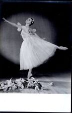 Cartão postal de balé - dançarina russa Galina Ulanova em Giselle 1957 RP, usado comprar usado  Enviando para Brazil