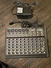 Samson Mixpad 12 Mixpad12 Mix Pad 12 Audio Mixing Board With Power Supply Works for sale  Shipping to South Africa