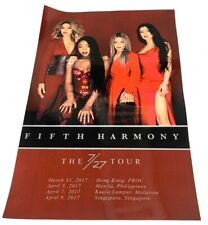 Pôster promocional Fifth Harmony The 7/27 Tour 17" x 11" comprar usado  Enviando para Brazil