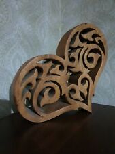 wooden hearts 5cm for sale  HALSTEAD