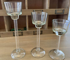 Set glass candle for sale  Hanover