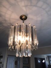 6 tier lucite chandelier for sale  Yonkers