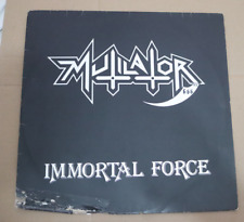 MUTILATOR Immortal Force LP 1987 Brasil Thrash Black Metal RÓTULO: Cogumelo Prod comprar usado  Brasil 