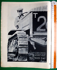 Pubblicità 1935 trattrice usato  Russi