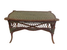Vintage wicker rattan for sale  RUGBY