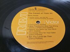 SOMENTE GRAVAÇÃO* Dolly Parton The Fairest Of Them All LP Fair, RCA LSP-4288 estéreo  comprar usado  Enviando para Brazil