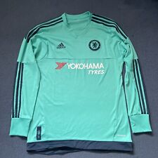 Usado, Camisa de futebol Chelsea Adidas M kit goleiro camisa CFC 2015 2016 AH5129 comprar usado  Enviando para Brazil
