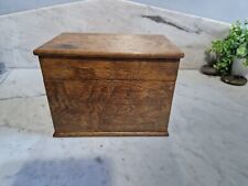 Antique oak box for sale  MORECAMBE