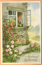 Postcard flowers bouquet d'occasion  Expédié en Belgium