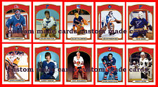 Retro CUSTOM MADE Hockey Cards Many Obscure Players 72 Different Series 2 U-PICK na sprzedaż  Wysyłka do Poland