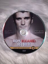 Roy Keane: As I See It (DVD, 2005) DISCO SOMENTE VA12 comprar usado  Enviando para Brazil