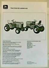 Leaflet brochure tractor d'occasion  Expédié en Belgium