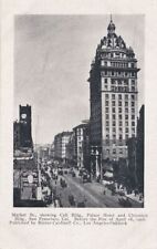 SAN FRANCISCO CA - Market Street, Call Bldg., Place Hotel, Chronicle Before Fire comprar usado  Enviando para Brazil