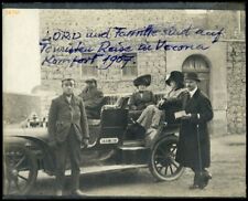 Lord and family in Verona, old taxi car, afro american slave, driver, Vintage fi for sale  Shipping to South Africa
