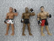 Lote de bonecos UFC Micro Fighters 2" FRANK MIR, BJ PENN, ANDERSON SILVA Jakks 2010, usado comprar usado  Enviando para Brazil
