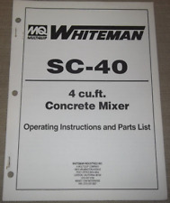 Multiquip whitman cu. for sale  Union