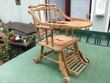 alter Stuhl Kinderstuhl Holz mit Armlehne Armlehnstuhl ck 1900 gebraucht kaufen  Deutschland