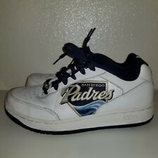 Tênis esportivo masculino vintage REEBOK tamanho 8 San Diego Padres MLB cadarços azuis comprar usado  Enviando para Brazil